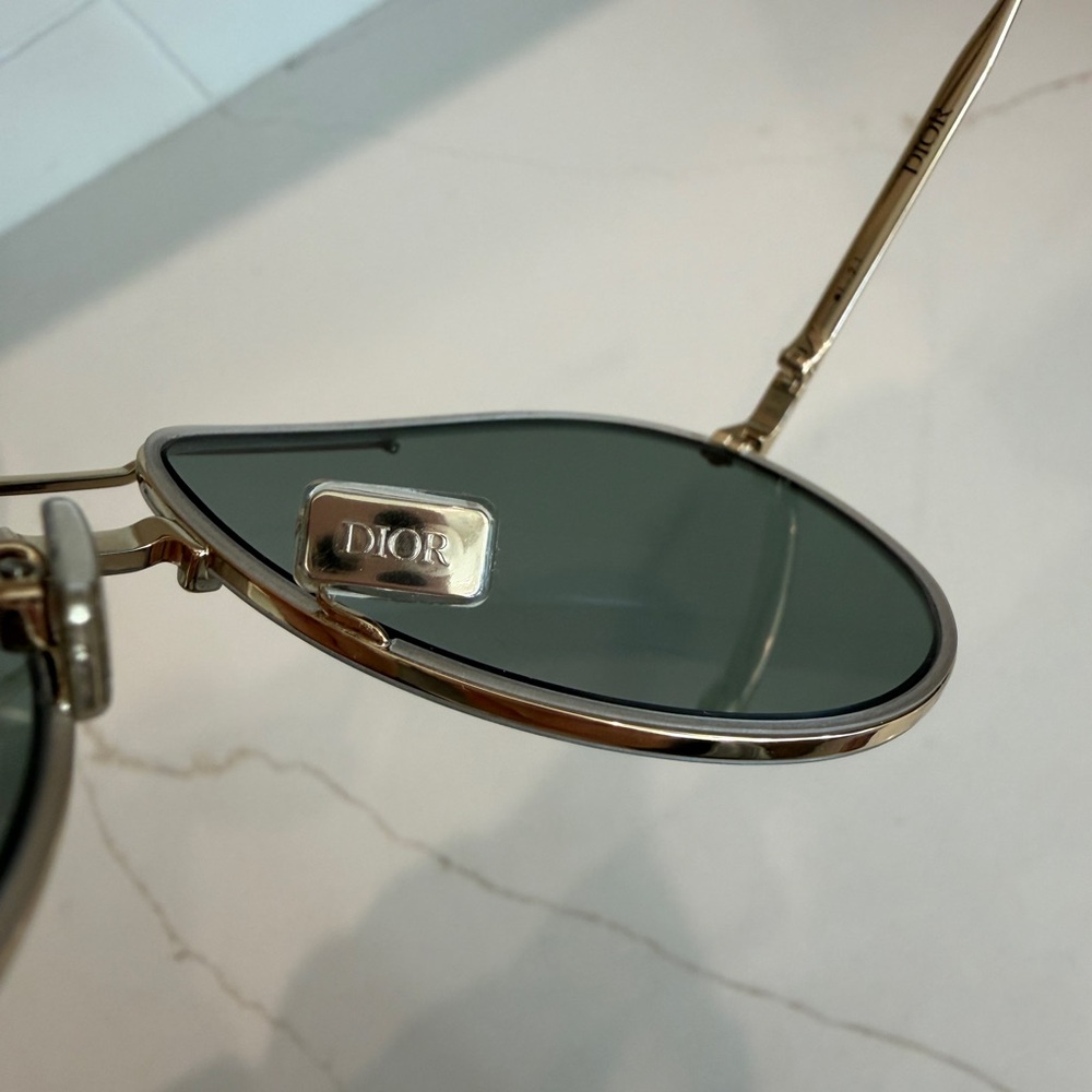 Dior Men’s Sunglasses DiorBlackSuit AU Aviator gold - Picture 4 of 8